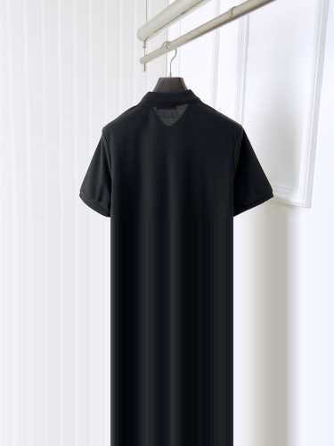 Prada Luxury Brand Men Womens Short Sleeve T-Shirt Zip Polo Shirt with Original Box Whatsapp 【+1-3239614486】