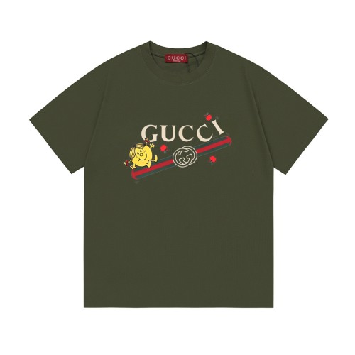 Gucci Luxury Brand Women Mens Short Sleeve T-Shirt Top Quality Whatsapp 【+1-3239614486】
