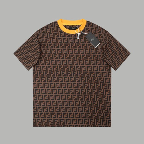 Fendi Luxury Brand Women Mens Short Sleeve T-Shirt with Original Box Whatsapp 【+1-3239614486】