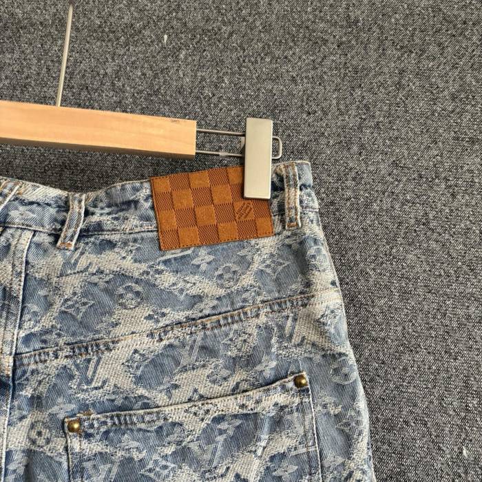 Louis Vuitton Luxury Brand Women Mens Pant Denim Shorts Whatsapp 【+1-3239614486】