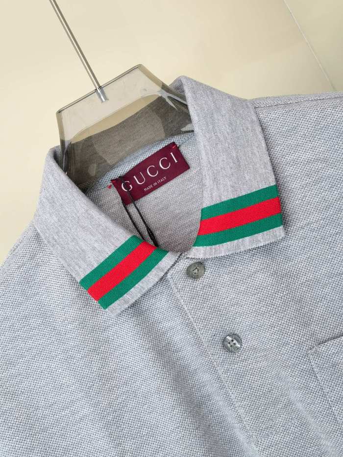 Gucci Luxury Brand Women Mens Short Sleeve T-Shirt Polo Shirt Top Quality Whatsapp 【+1-3239614486】