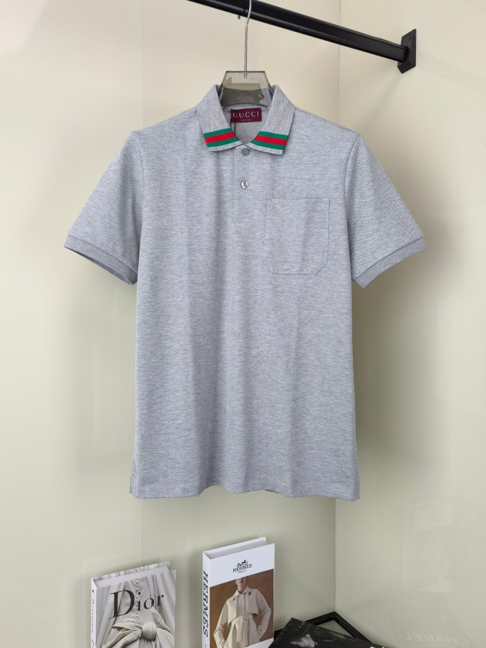 Gucci Luxury Brand Women Mens Short Sleeve T-Shirt Polo Shirt Top Quality Whatsapp 【+1-3239614486】
