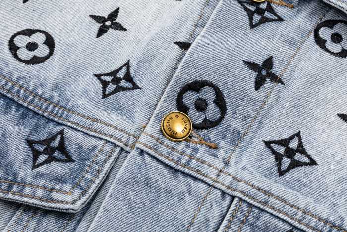 Louis Vuitton Men Womens Jacket Coat Luxury Brand Mens Denim Jacket Top Quality Whatsapp【+1-3239614486】
