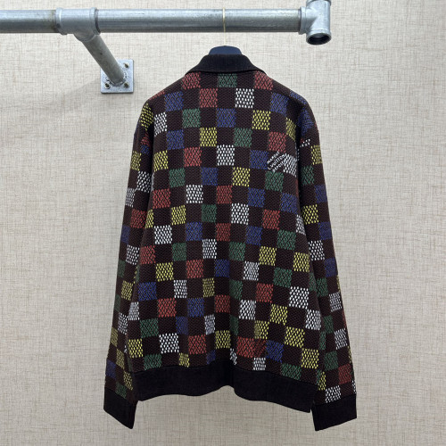 Louis Vuitton Women Men Sweater Knitwear Luxury Brand Mens Zip-Through Cardigan Top Quality Whatsapp【+1-3239614486】