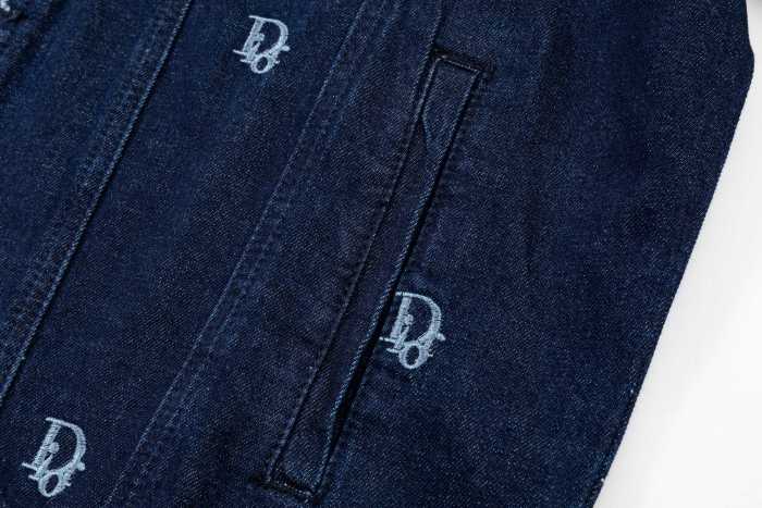 Dior Luxury Brand Women Mens Coat Jackets Denim Jacket Top Quality with Original Box Whatsapp【+1-3239614486】