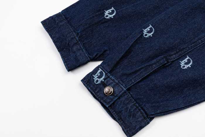 Dior Luxury Brand Women Mens Coat Jackets Denim Jacket Top Quality with Original Box Whatsapp【+1-3239614486】