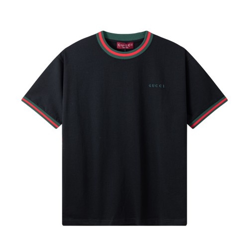 Gucci Luxury Brand Women Mens Short Sleeve T-Shirt Cotton jersey T-shirt with embroidery ‎835640 XJHCW 1183 Top Quality Whatsapp 【+1-3239614486】