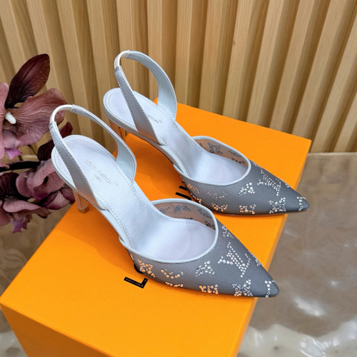 Louis Vuitton Womens Shoes Pumps Luxury Brand Gala Pump 8cm Heel 1AK2GL 1AK2FP with Original Box Whatsapp【+1-3239614486】