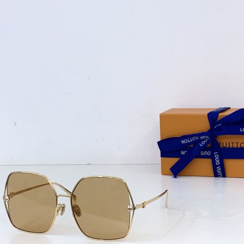 Louis Vuitton Sunglasses Luxury Brand Men Womens Sunglasses Pearl Twirl Square Sunglasses with Original Box Whatsapp 【+1-3239614486】Z2994U