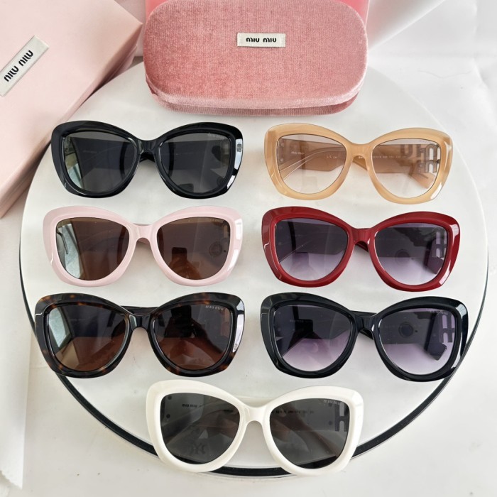 MiuMiu Sunglasses Luxury Brand Womens Sunglasses with Original Box Whatsapp 【+1-3239614486】SMU083Z