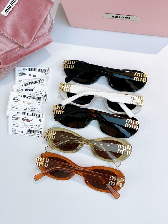 MiuMiu Sunglasses Luxury Brand Womens Sunglasses with Original Box Whatsapp 【+1-3239614486】SMU06ZS