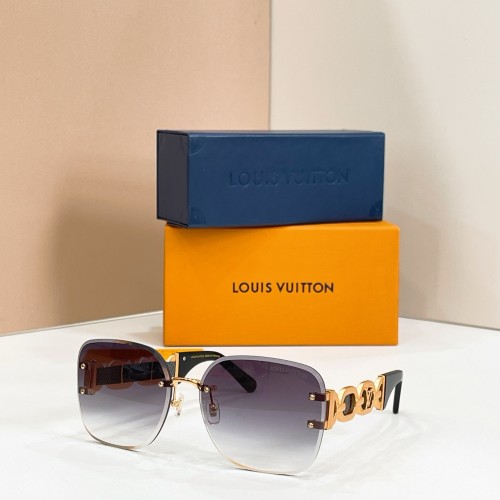Louis Vuitton Sunglasses Luxury Brand Men Womens Sunglasses with Original Box Whatsapp 【+1-3239614486】Z2056U