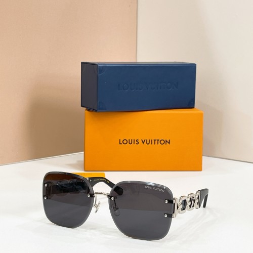 Louis Vuitton Sunglasses Luxury Brand Men Womens Sunglasses with Original Box Whatsapp 【+1-3239614486】Z2056U