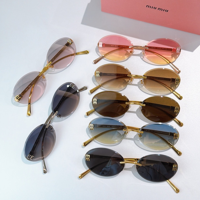 MiuMiu Sunglasses Luxury Brand Womens Sunglasses with Original Box Whatsapp 【+1-3239614486】MU 1898L