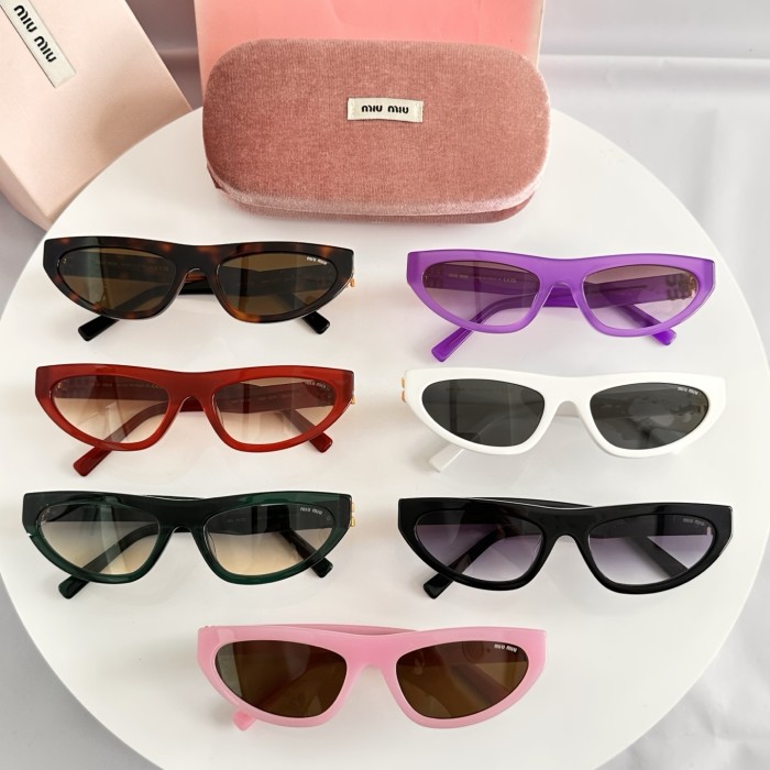MiuMiu Sunglasses Luxury Brand Womens Sunglasses with Original Box Whatsapp 【+1-3239614486】MU07ZS