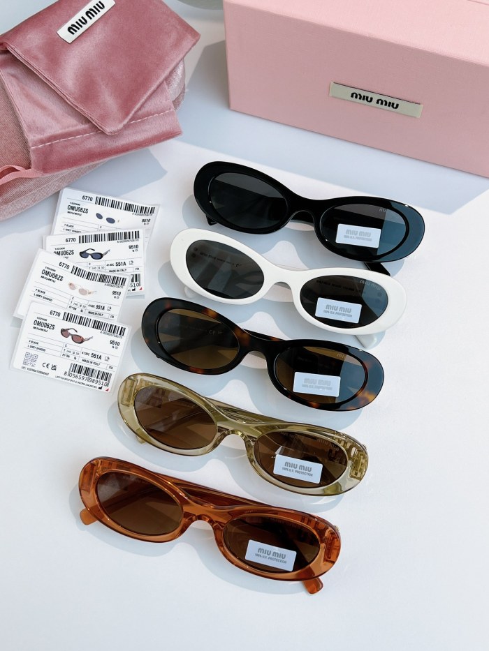 MiuMiu Sunglasses Luxury Brand Womens Sunglasses with Original Box Whatsapp 【+1-3239614486】SMU06ZS