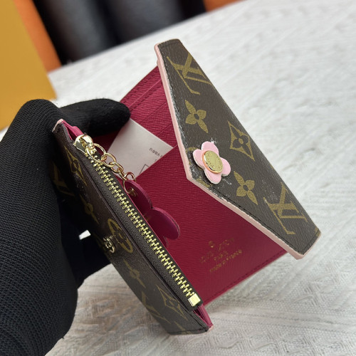 Louis Vuitton Womens Bags Wallets Luxury Brand Fashion Emilie Wallet M41988 with Original Box whatsapp 【+1-3239614486】
