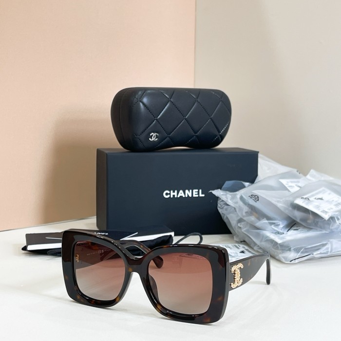 Chanel Sunglasses Luxury Brand Womens Sunglasses with Original Box Whatsapp 【+1-3239614486】5555-A