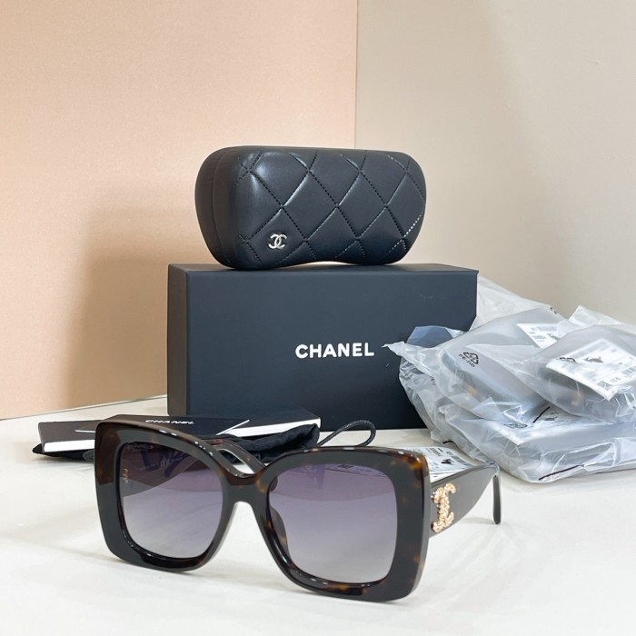 Chanel Sunglasses Luxury Brand Womens Sunglasses with Original Box Whatsapp 【+1-3239614486】5555-A
