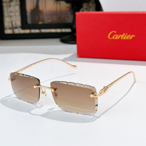 Cartier Sunglasses Luxury Brand Womens Sunglasses with Original Box Whatsapp 【+1-3239614486】CT0061O