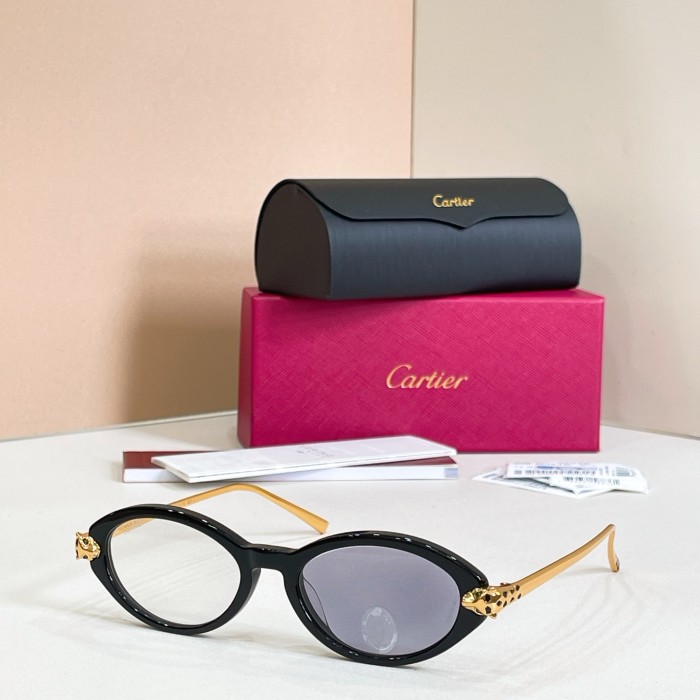 Cartier Sunglasses Luxury Brand Womens Sunglasses with Original Box Whatsapp 【+1-3239614486】CT0634S