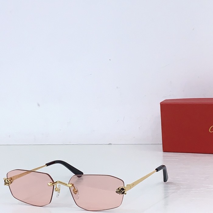 Cartier Sunglasses Luxury Brand Men Womens Sunglasses with Original Box Whatsapp 【+1-3239614486】CT0437S