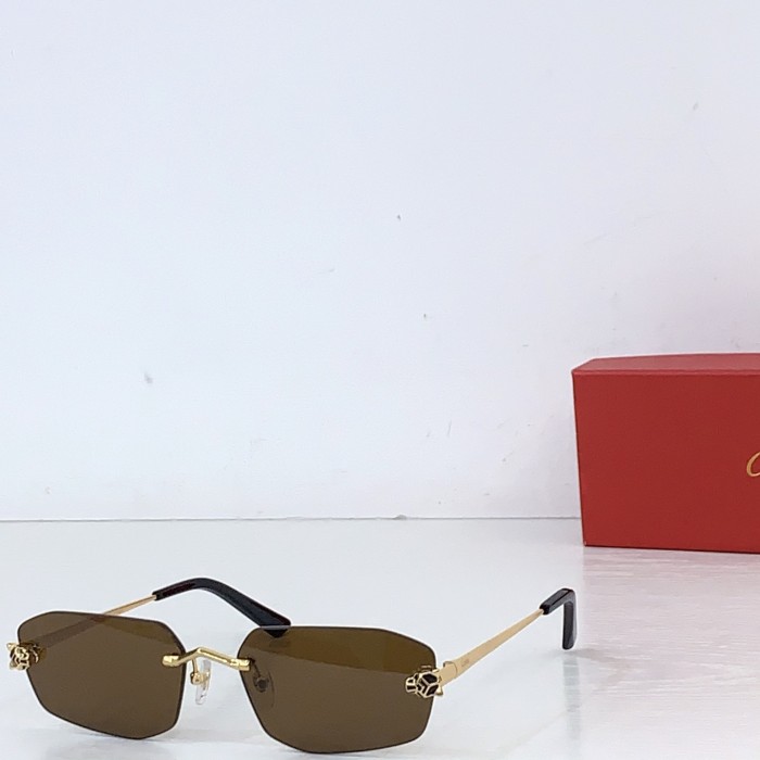 Cartier Sunglasses Luxury Brand Men Womens Sunglasses with Original Box Whatsapp 【+1-3239614486】CT0437S