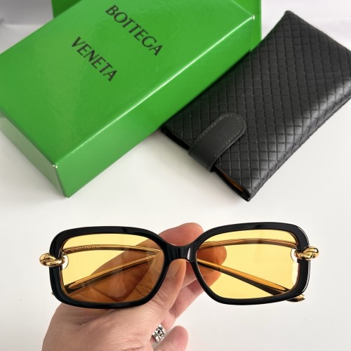 Bottega Veneta Sunglasses Luxury Brand Men Womens Sunglasses Knot Rectangular Sunglasses with Original Box Whatsapp 【+1-3239614486】BV1439S