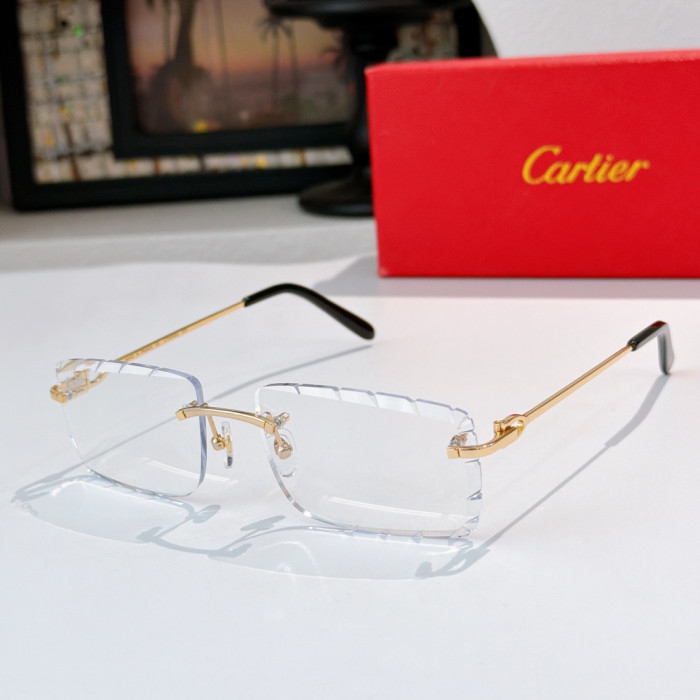 Cartier Sunglasses Luxury Brand Womens Sunglasses with Original Box Whatsapp 【+1-3239614486】CT0045O