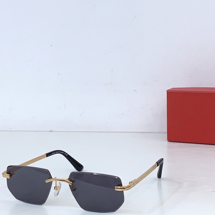 Cartier Sunglasses Luxury Brand Mens Sunglasses with Original Box Whatsapp 【+1-3239614486】CT0653S