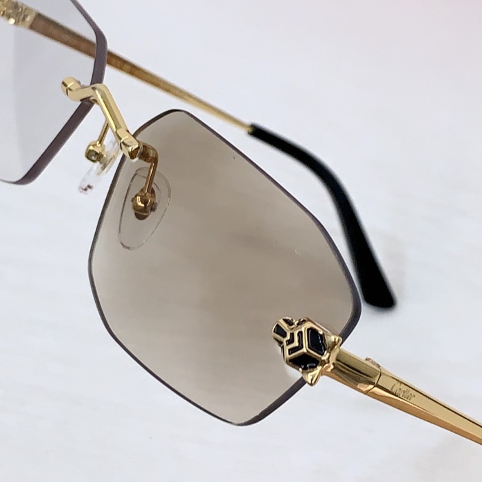 Cartier Sunglasses Luxury Brand Men Womens Sunglasses with Original Box Whatsapp 【+1-3239614486】CT0437S