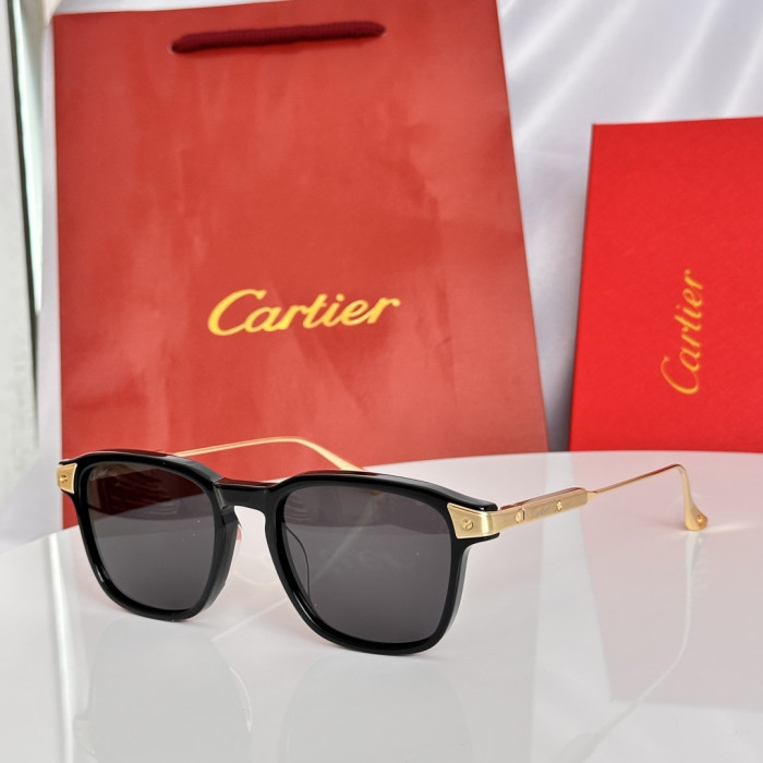 Cartier Sunglasses Luxury Brand Men Womens Sunglasses with Original Box Whatsapp 【+1-3239614486】CT0611O