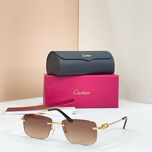 Cartier Sunglasses Luxury Brand Men Womens Sunglasses with Original Box Whatsapp 【+1-3239614486】CT0521O