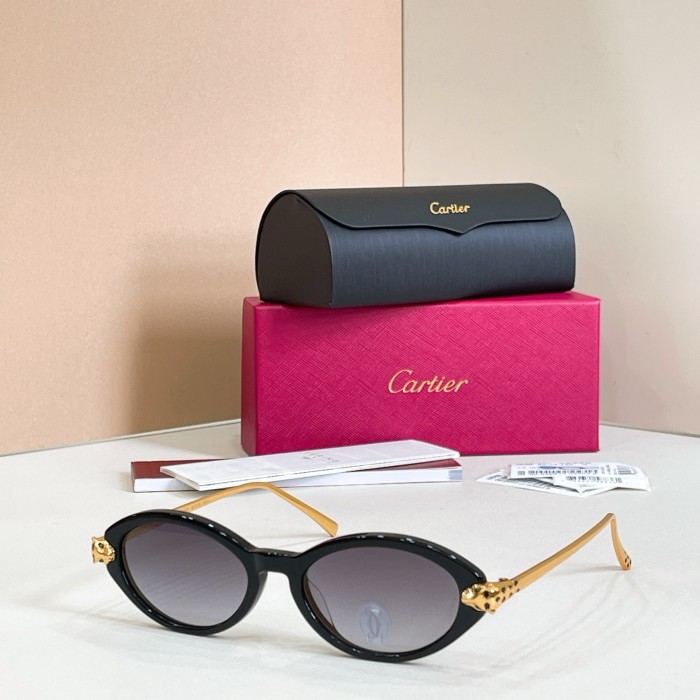Cartier Sunglasses Luxury Brand Womens Sunglasses with Original Box Whatsapp 【+1-3239614486】CT0634S
