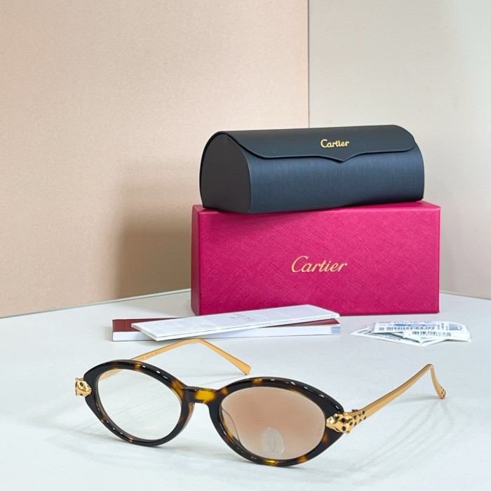 Cartier Sunglasses Luxury Brand Womens Sunglasses with Original Box Whatsapp 【+1-3239614486】CT0634S