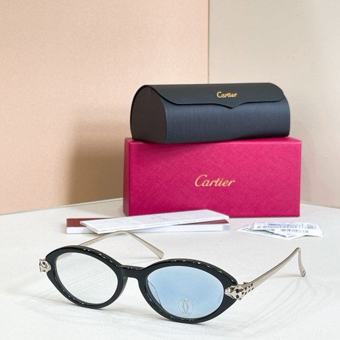 Cartier Sunglasses Luxury Brand Womens Sunglasses with Original Box Whatsapp 【+1-3239614486】CT0634S