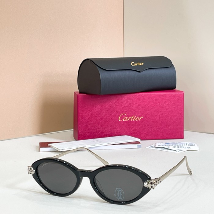 Cartier Sunglasses Luxury Brand Womens Sunglasses with Original Box Whatsapp 【+1-3239614486】CT0634S