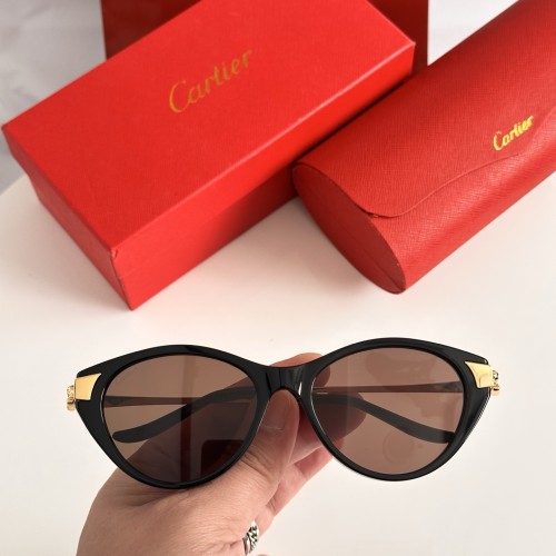 Cartier Sunglasses Luxury Brand Womens Sunglasses with Original Box Whatsapp 【+1-3239614486】CT0656S