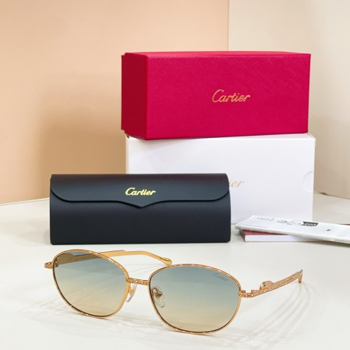 Cartier Sunglasses Luxury Brand Womens Sunglasses with Original Box Whatsapp 【+1-3239614486】CT0488S