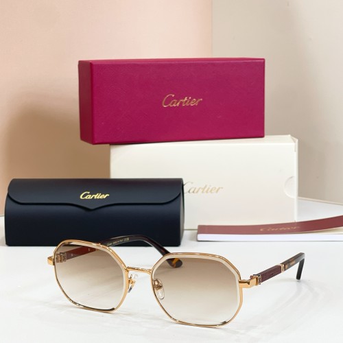 Cartier Sunglasses Luxury Brand Men Womens Sunglasses with Original Box Whatsapp 【+1-3239614486】CT0492S