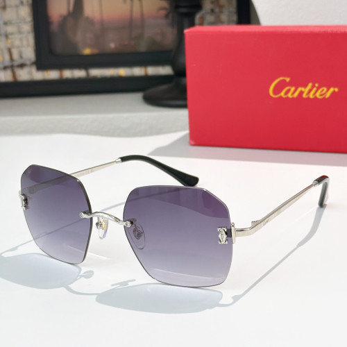 Cartier Sunglasses Luxury Brand Men Womens Sunglasses with Original Box Whatsapp 【+1-3239614486】CT0591S