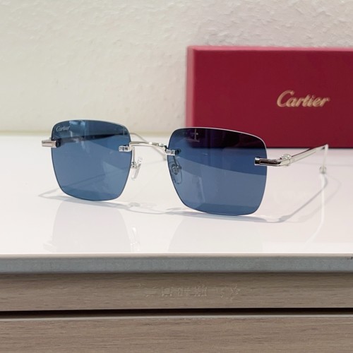 Cartier Sunglasses Luxury Brand Men Womens Sunglasses with Original Box Whatsapp 【+1-3239614486】CT0403S