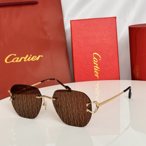 Cartier Sunglasses Luxury Brand Women Mens Sunglasses with Original Box Whatsapp 【+1-3239614486】CT0394S