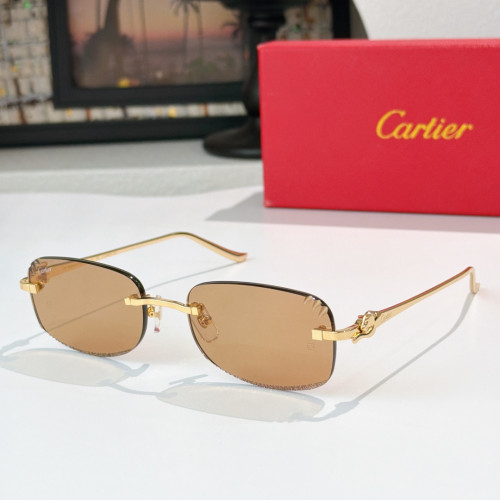 Cartier Sunglasses Luxury Brand Men Womens Sunglasses with Original Box Whatsapp 【+1-3239614486】CT0880S