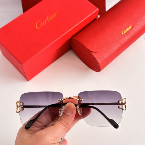 Cartier Sunglasses Luxury Brand Mens Sunglasses with Original Box Whatsapp 【+1-3239614486】CT0330S
