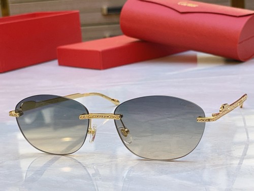 Cartier Sunglasses Luxury Brand Womens Sunglasses with Original Box Whatsapp 【+1-3239614486】CT0486S