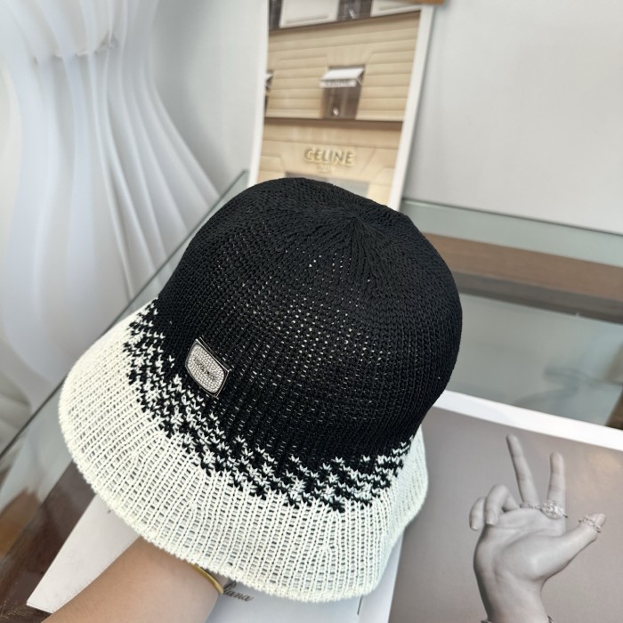 Prada Womens Bucket Hat Luxury Brand Design Prada Cap with Original Box Whatsapp【+1-3239614486】