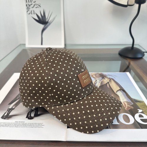Miumiu Men Womens Cap Baseball Hat Luxury Brand with Original Box Whatsapp 【+1-3239614486】