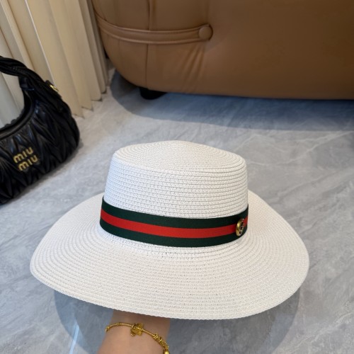 Gucci Womens Sun Cap Straw Hat Luxury Brand with Original Box Whatsapp 【+1-3239614486】