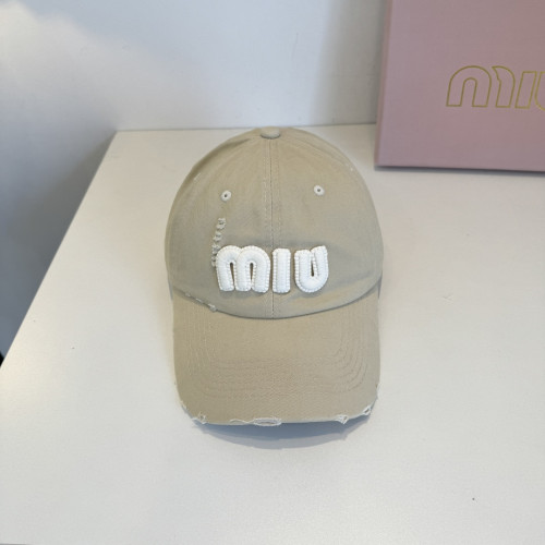 Miumiu Men Womens Cap Baseball Hat Luxury Brand with Original Box Whatsapp 【+1-3239614486】